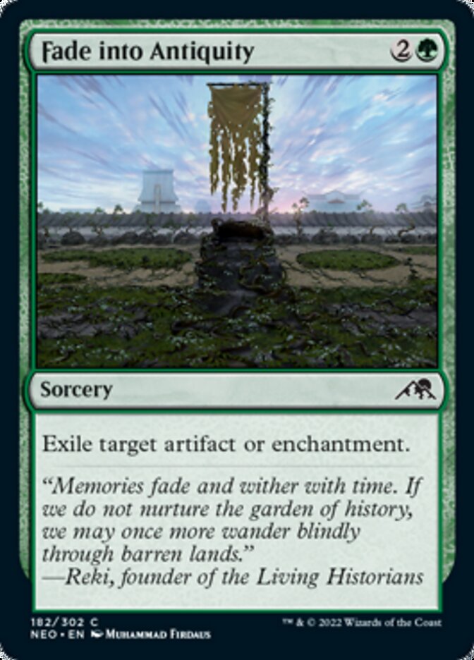Fade into Antiquity - Foil
