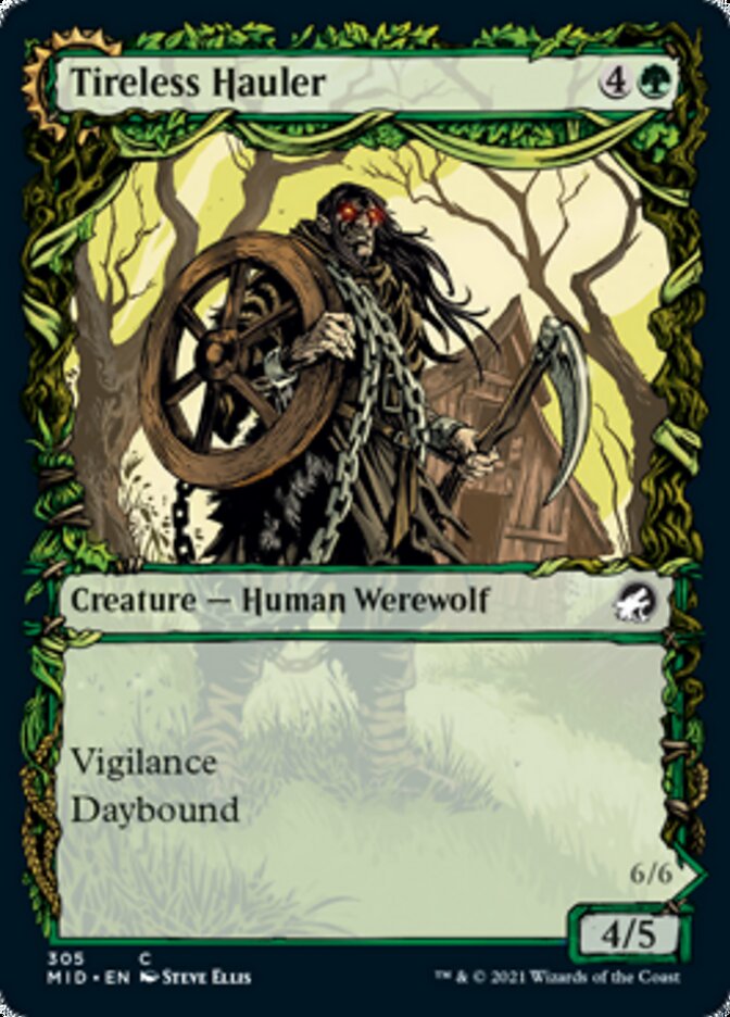 Tireless Hauler // Dire-Strain Brawler - Foil