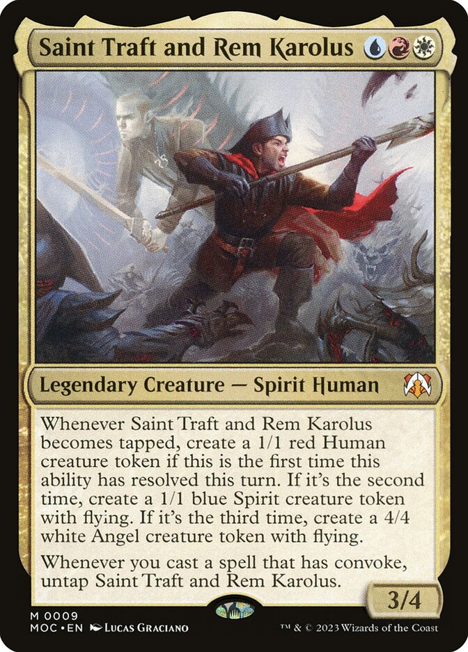 Saint Traft and Rem Karolus - Foil