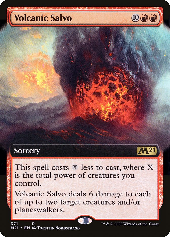 Volcanic Salvo - Foil