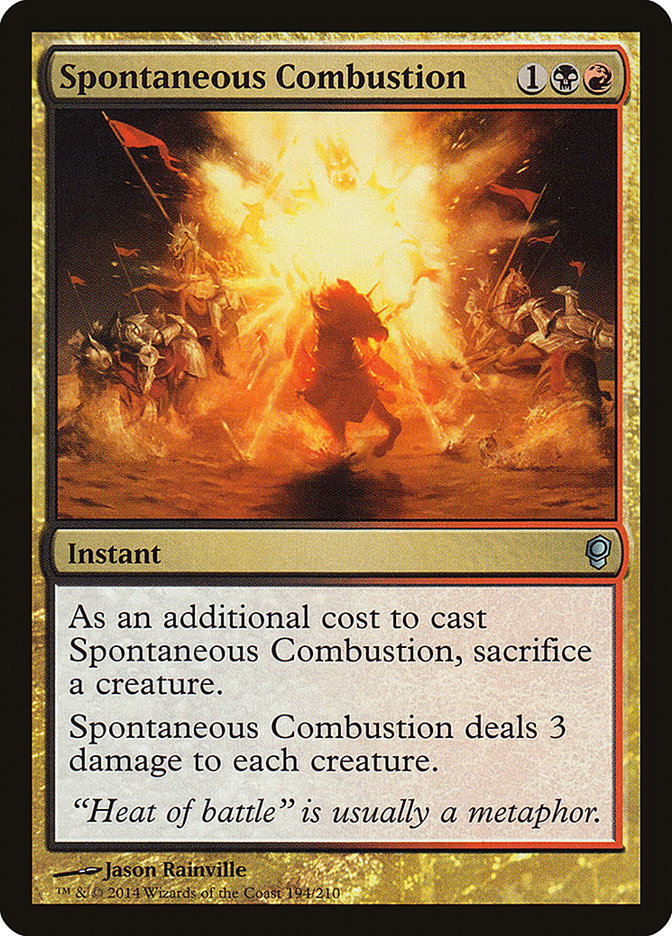 Spontaneous Combustion - Foil