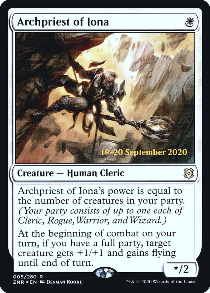 Archpriest of Iona - Foil