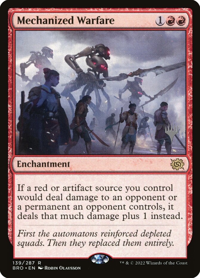 Mechanized Warfare - Foil