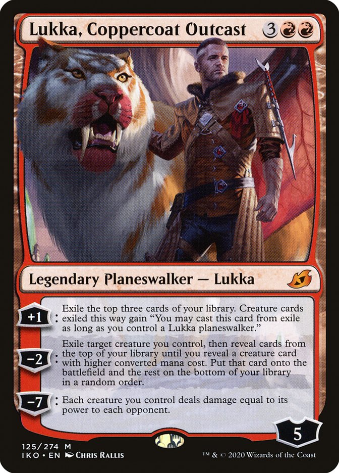 Lukka, Coppercoat Outcast - Foil