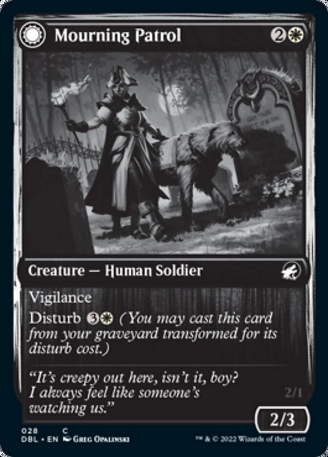 Mourning Patrol // Morning Apparition - Foil
