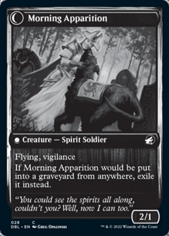 Mourning Patrol // Morning Apparition - Foil