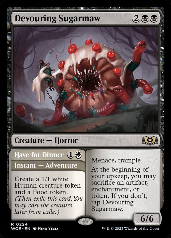 Devouring Sugarmaw // Have for Dinner - Foil