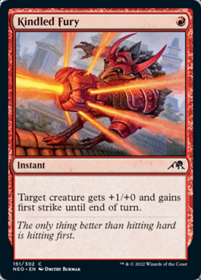Kindled Fury - Foil