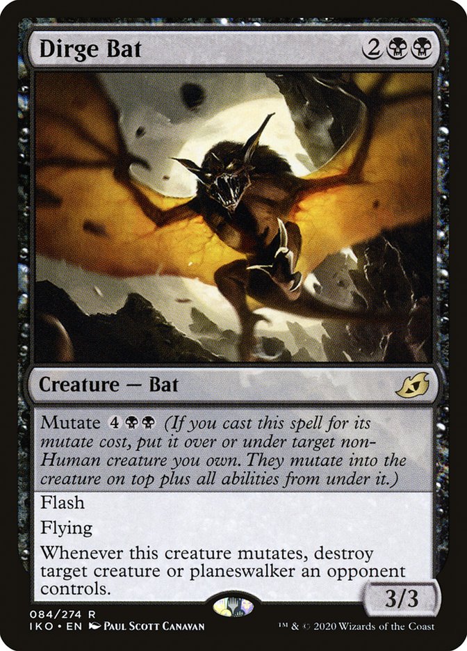 Dirge Bat - Foil