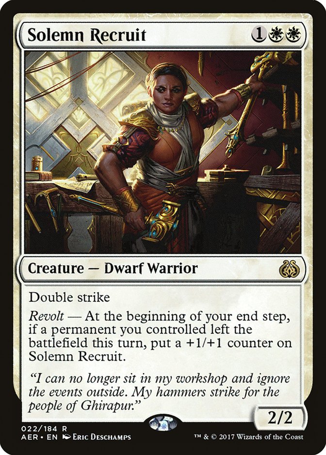 Solemn Recruit - Foil