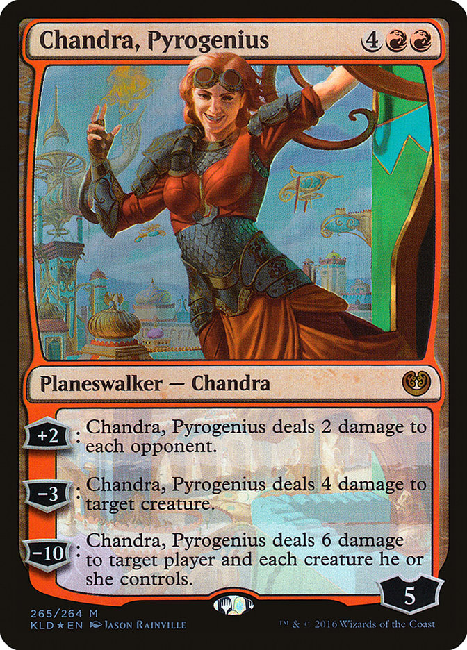Chandra, Pyrogenius - Foil