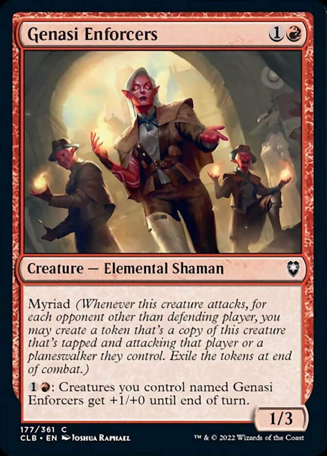 Genasi Enforcers - Foil