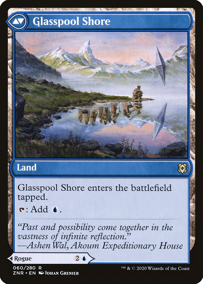 Glasspool Mimic // Glasspool Shore - Foil