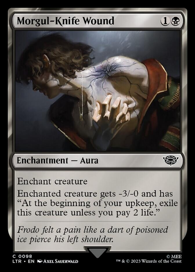Morgul-Knife Wound - Foil