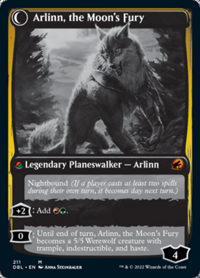 Arlinn, the Pack's Hope // Arlinn, the Moon's Fury