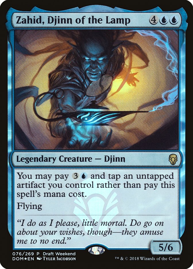 Zahid, Djinn of the Lamp - Foil