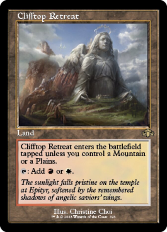 Clifftop Retreat - Foil