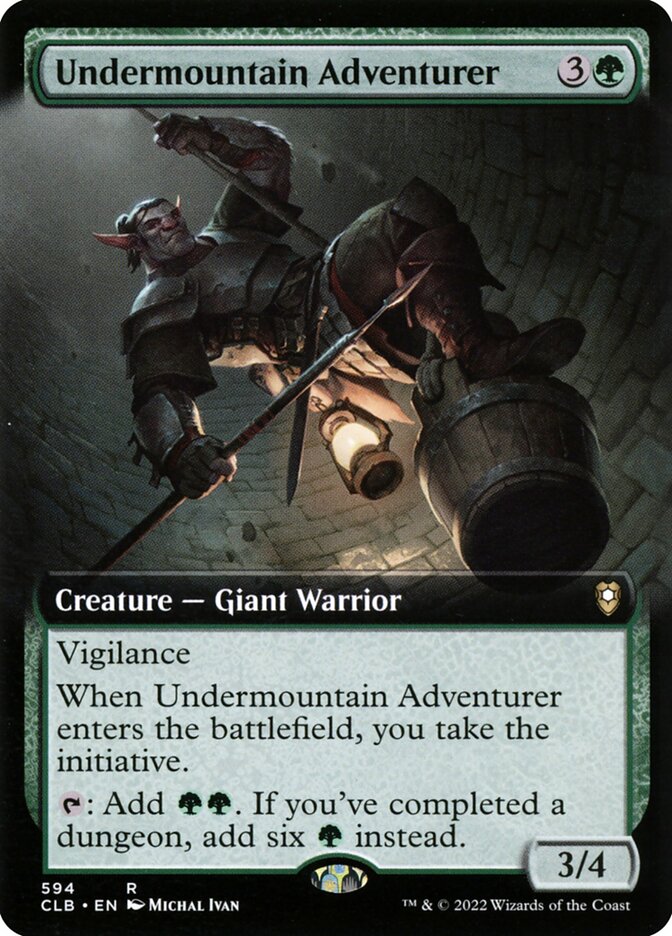 Undermountain Adventurer - Foil