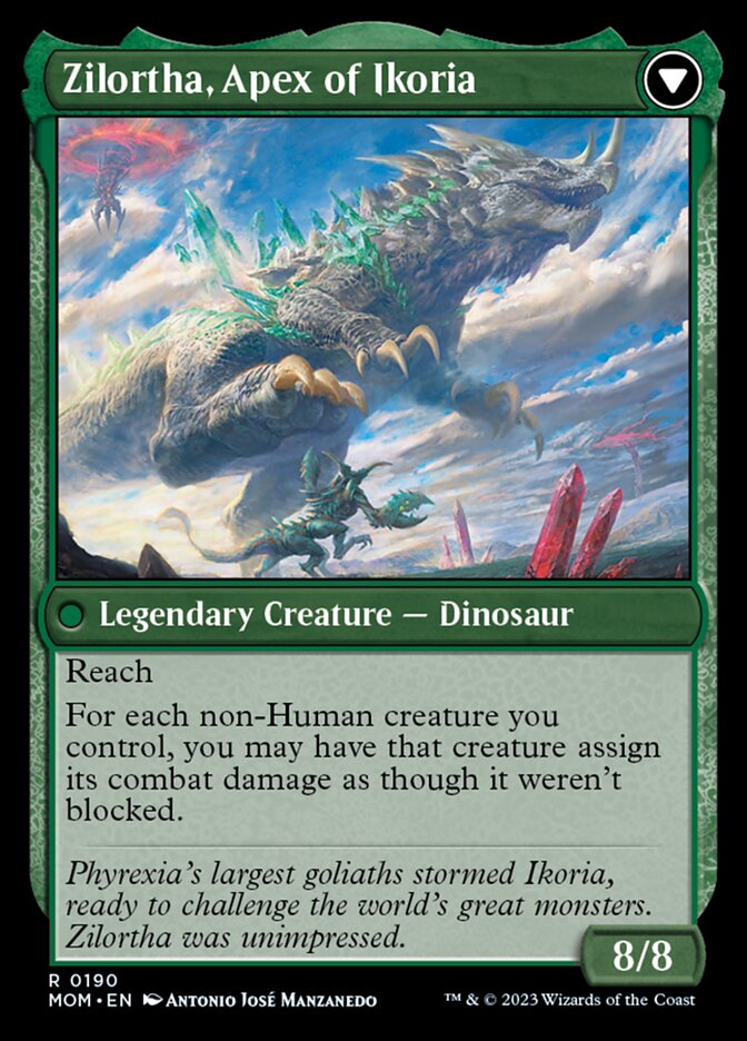 Invasion of Ikoria // Zilortha, Apex of Ikoria
