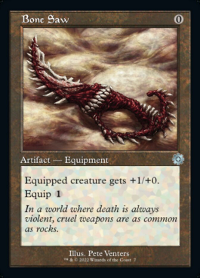 Bone Saw - Foil