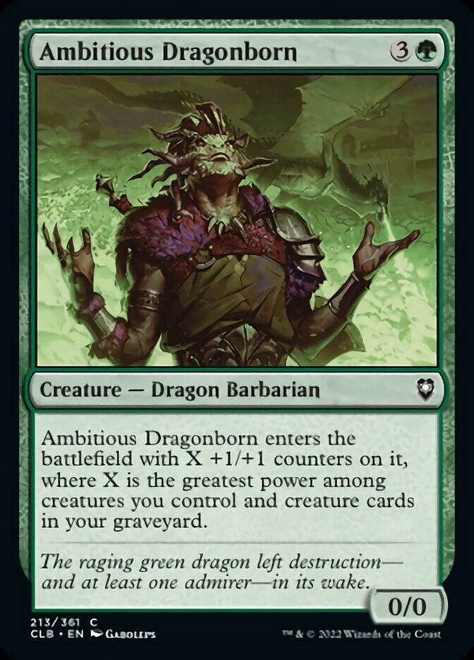 Ambitious Dragonborn - Foil