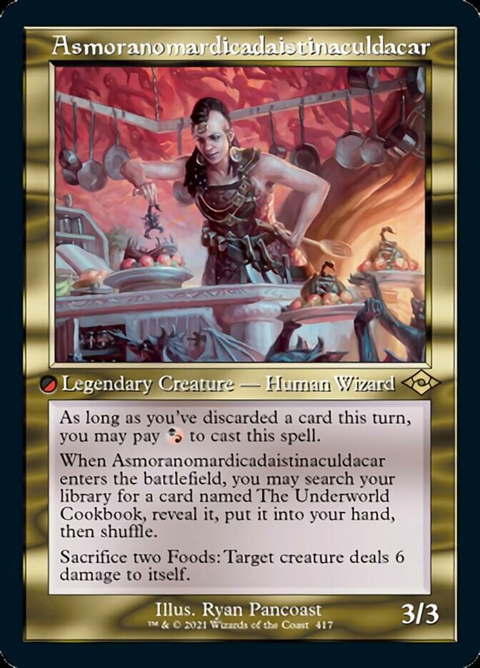 Asmoranomardicadaistinaculdacar - Foil