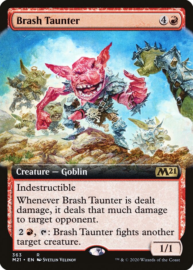 Brash Taunter - Foil