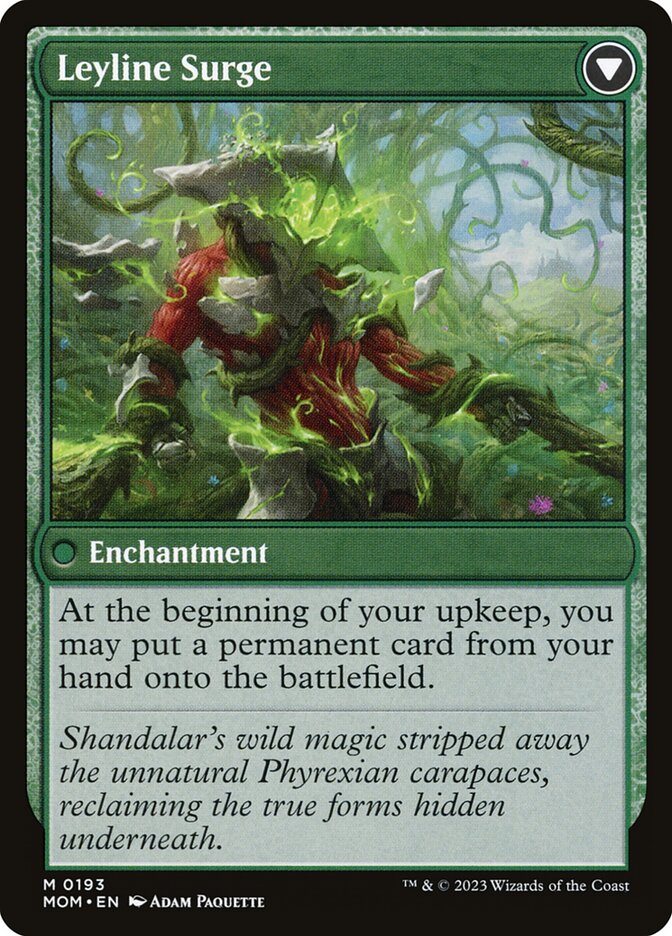 Invasion of Shandalar // Leyline Surge - Foil