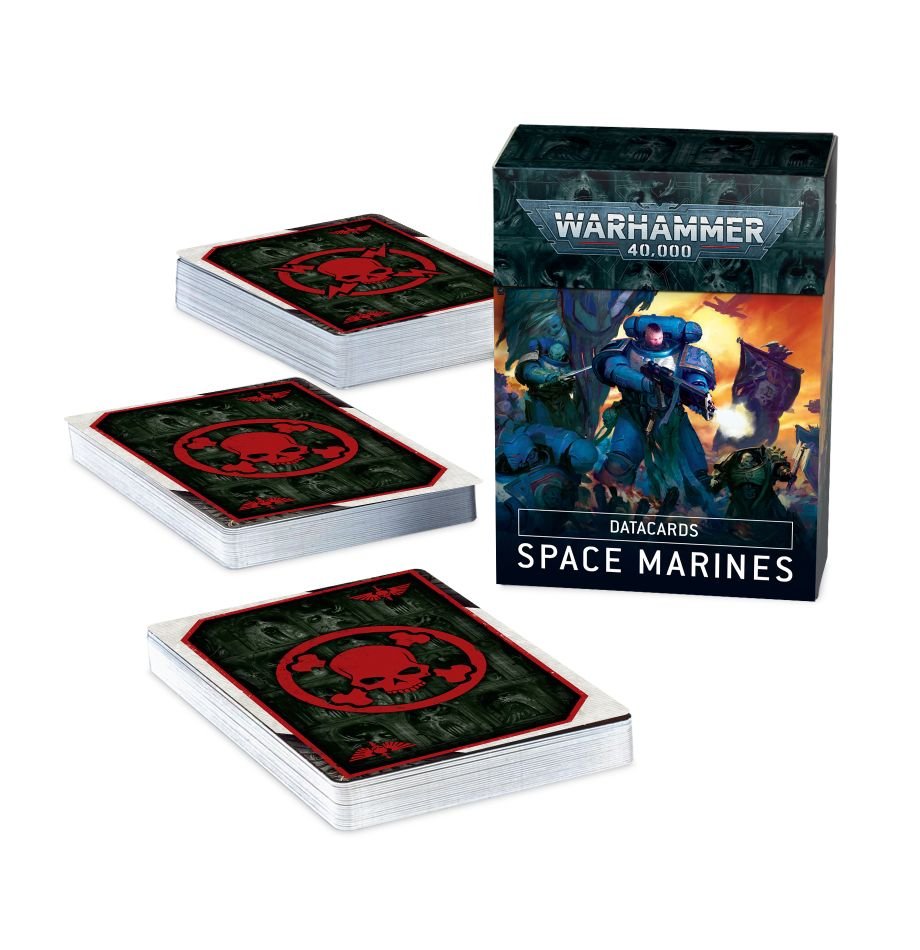 Warhammer: 40K - Datacards - Space Marines (9th Ed)