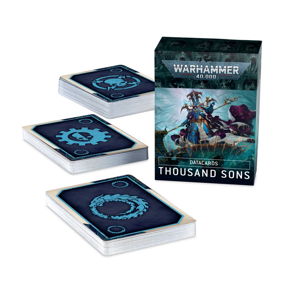 Warhammer: 40K - Datacards - Thousand Sons (9th Ed)