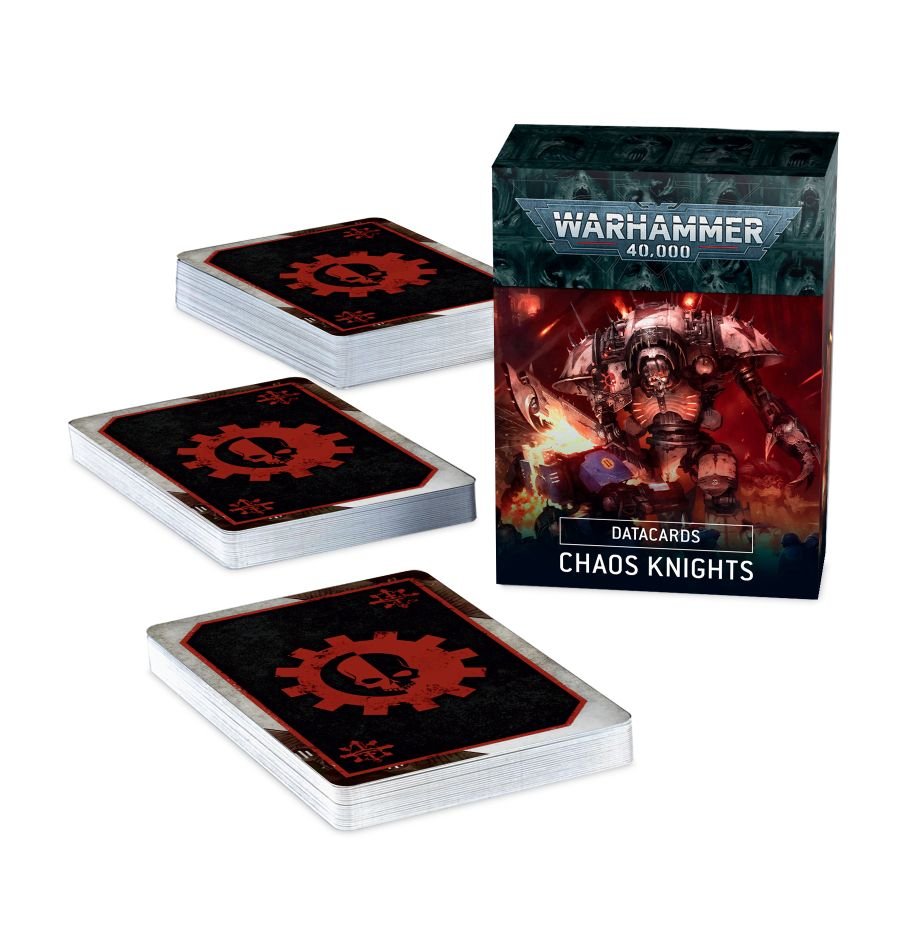 Warhammer: 40K - Datacards - Chaos Knights (9th Ed)