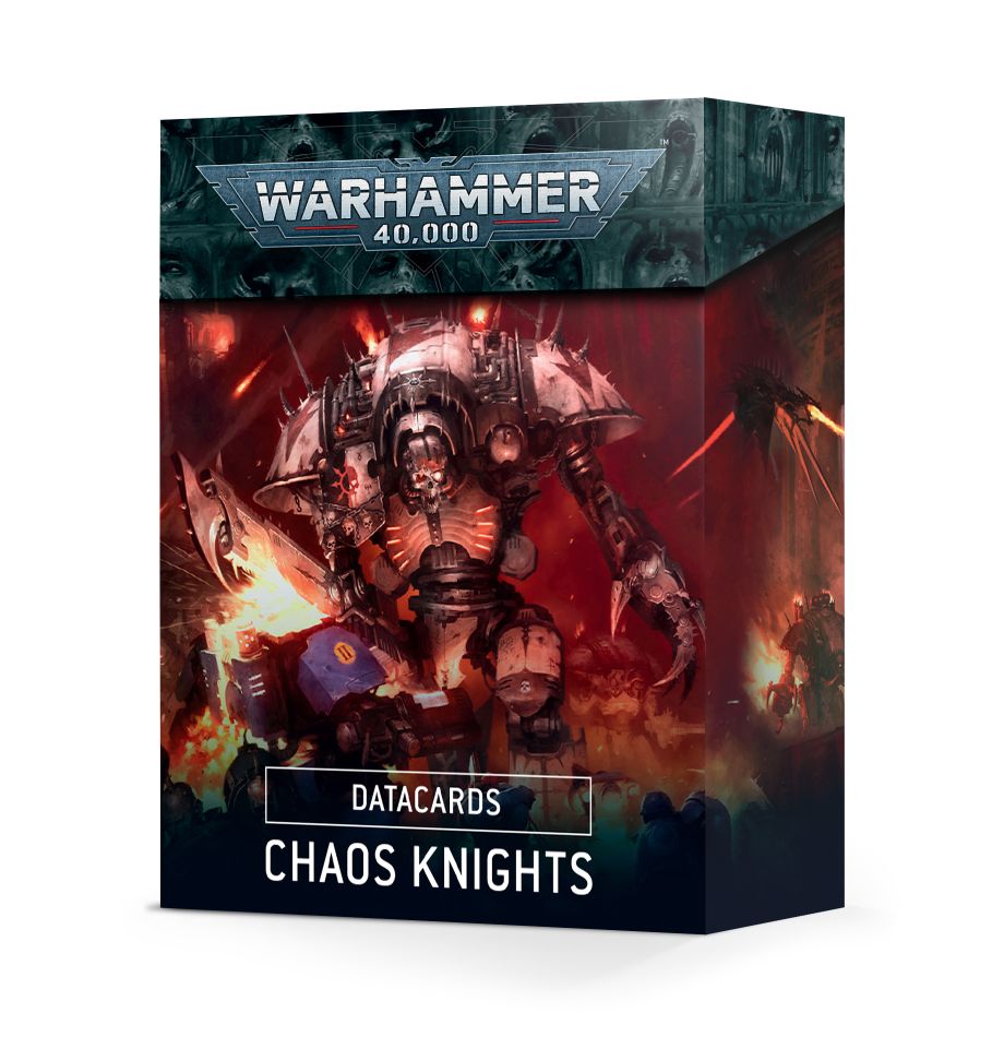 Warhammer: 40K - Datacards - Chaos Knights (9th Ed)