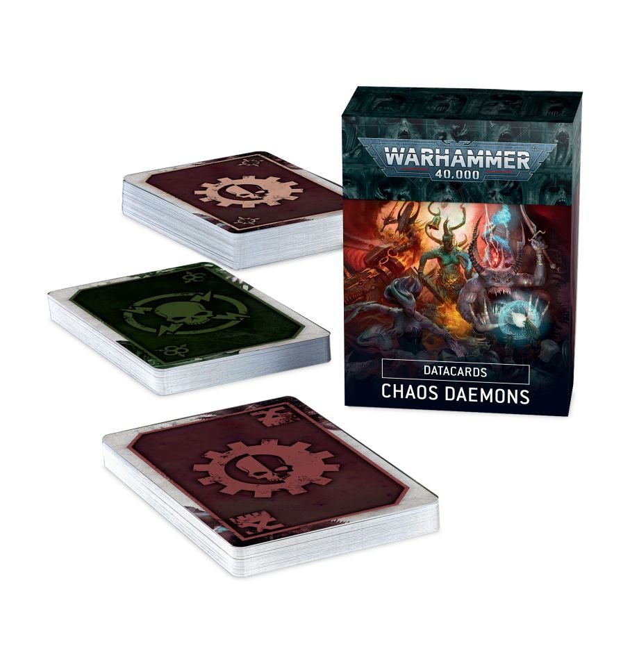 Warhammer: 40K - Datacards - Chaos Daemons (9th Ed)