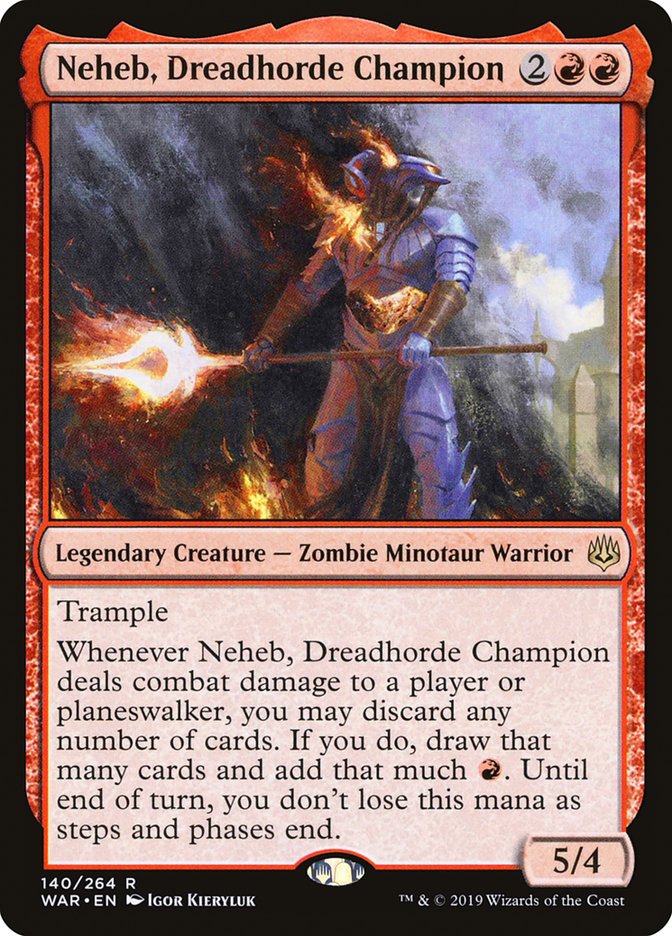 Neheb, Dreadhorde Champion - Foil
