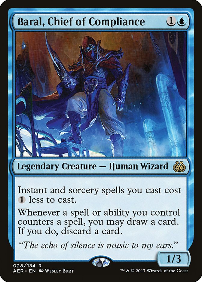 Baral, Chief of Compliance - Foil