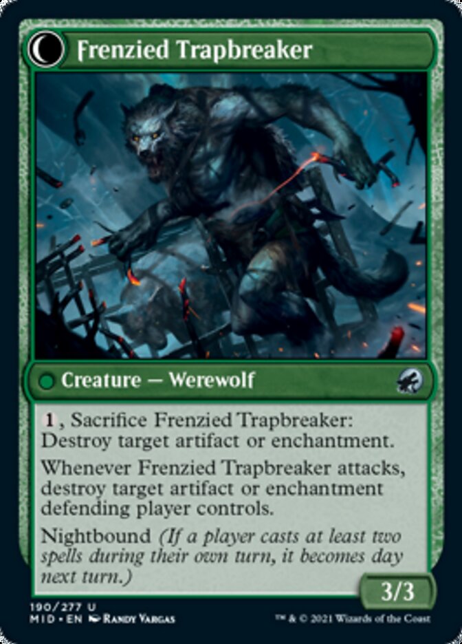 Outland Liberator // Frenzied Trapbreaker - Foil