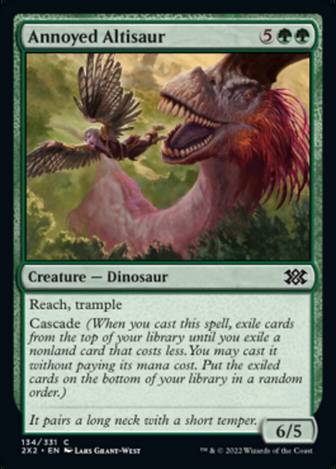 Annoyed Altisaur - Foil