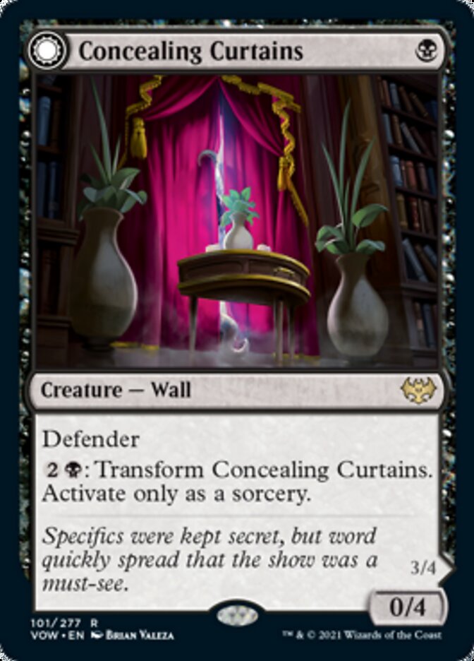 Concealing Curtains // Revealing Eye - Foil