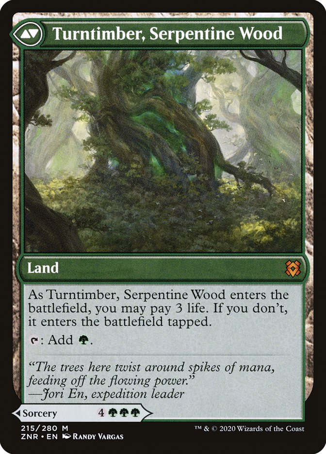 Turntimber Symbiosis // Turntimber, Serpentine Wood - Foil