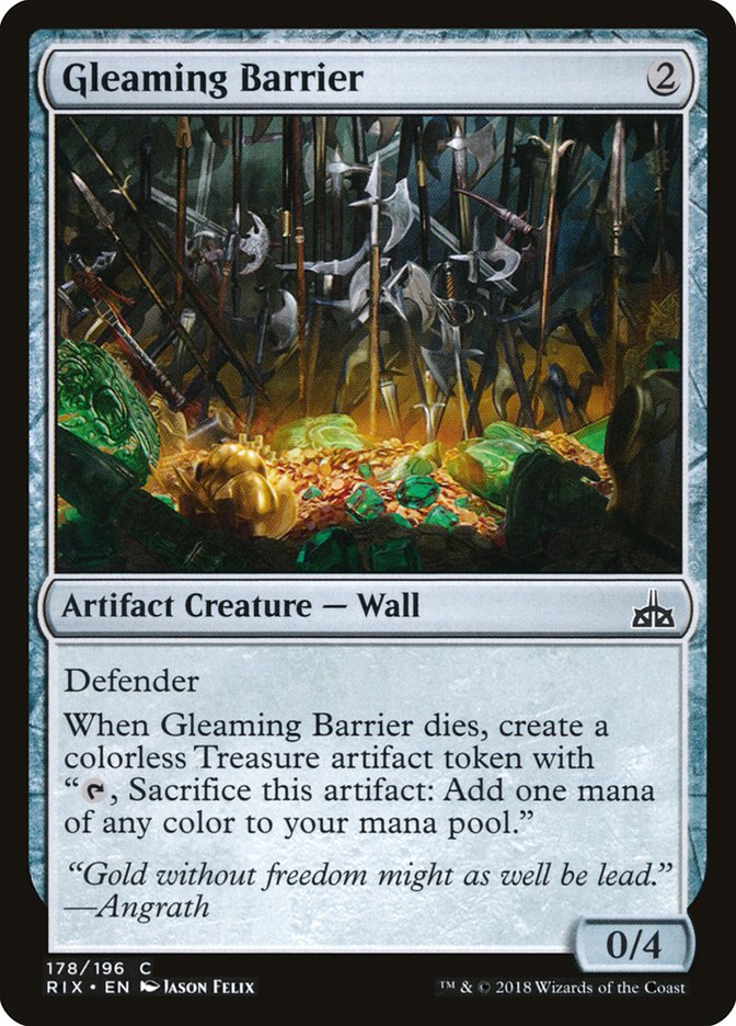 Gleaming Barrier - Foil