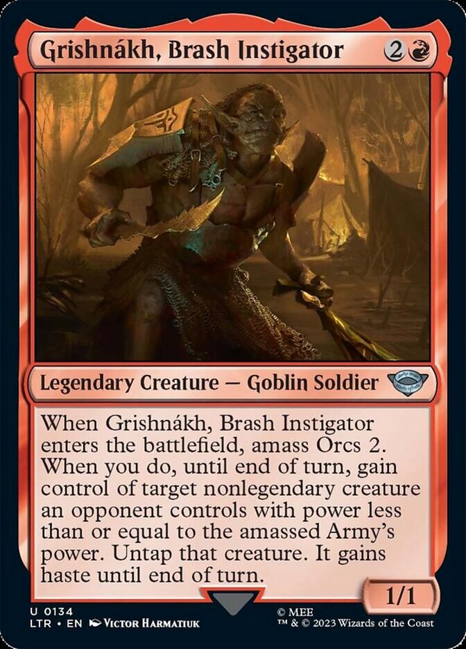 Grishnákh, Brash Instigator - Foil