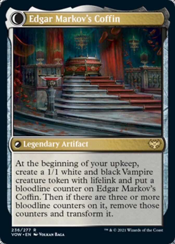 Edgar, Charmed Groom // Edgar Markov's Coffin