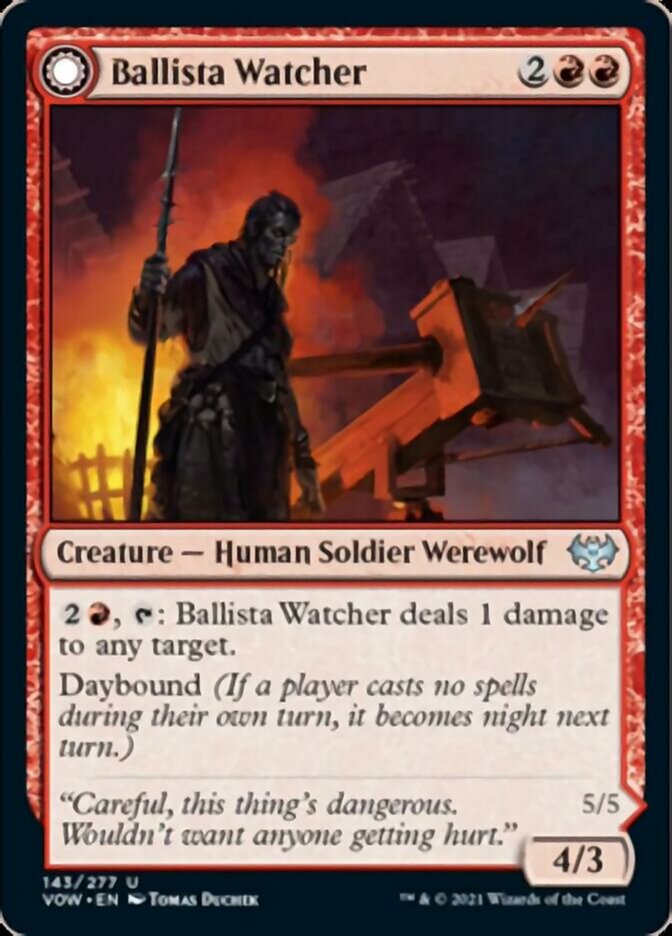 Ballista Watcher // Ballista Wielder - Foil