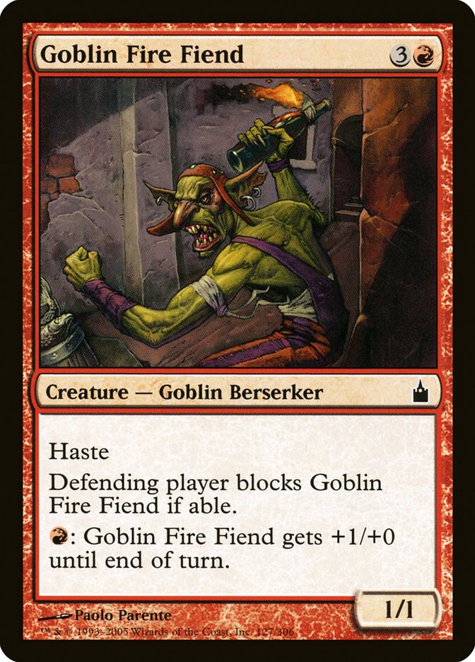 Goblin Fire Fiend - Foil