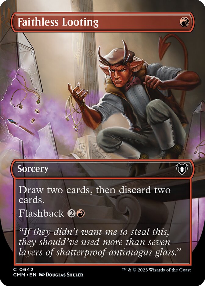 Faithless Looting - Foil