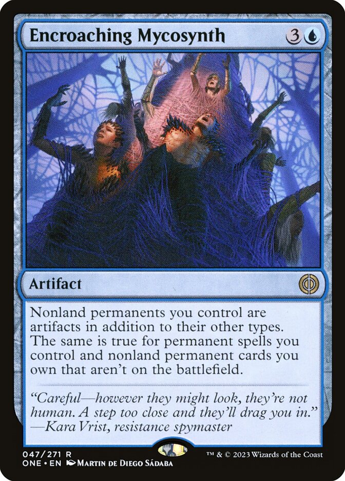 Encroaching Mycosynth - Foil