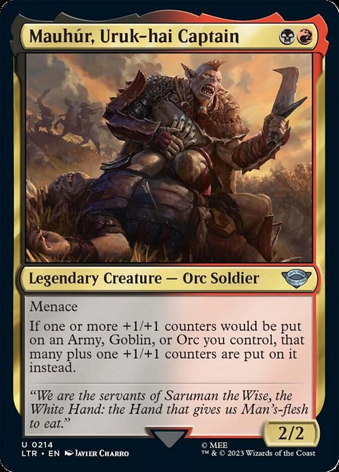 Mauhúr, Uruk-hai Captain - Foil