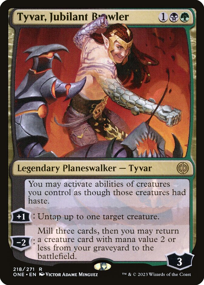 Tyvar, Jubilant Brawler - Foil