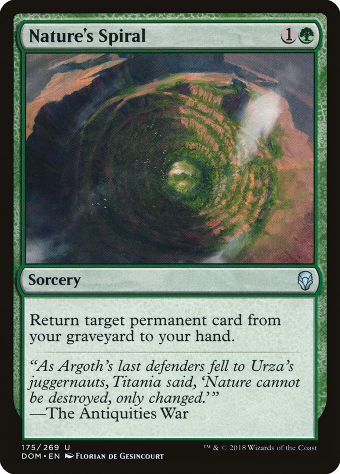 Nature's Spiral - Foil