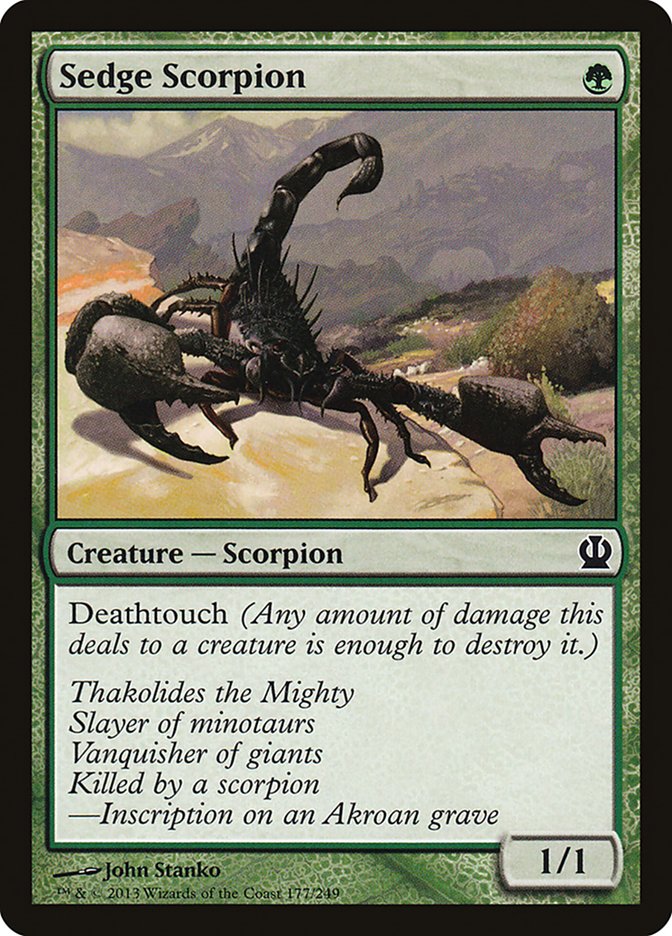 Sedge Scorpion - Foil
